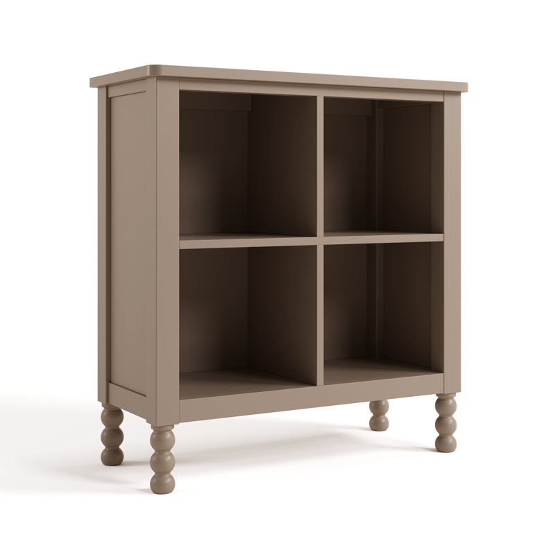 Rio 4 Cube Storage Organizer Bookcase, Driftwood
