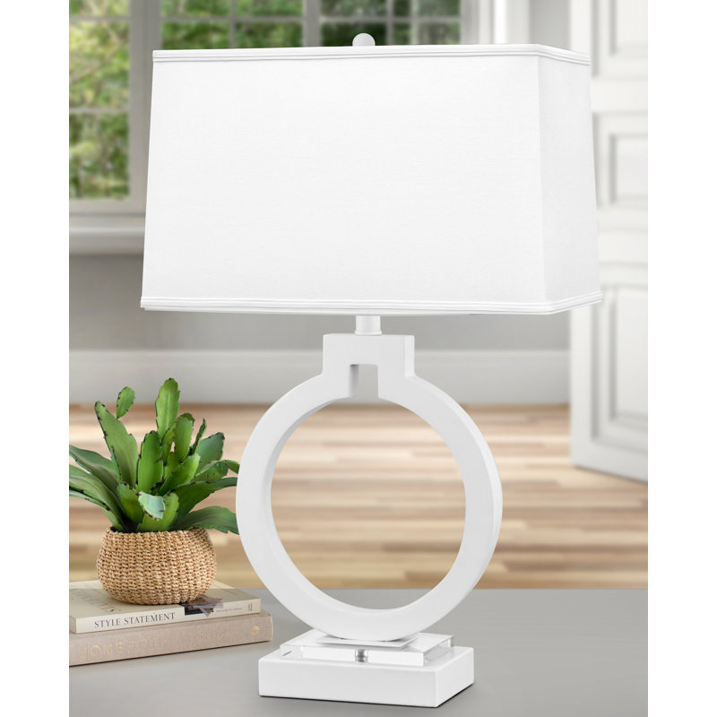 Lampe de table 28 po noir mat Chaive, Noir