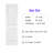 24" x 80" 2-Panel Shaker Solid Core MDF White Primed Interior Door Slab-132761114