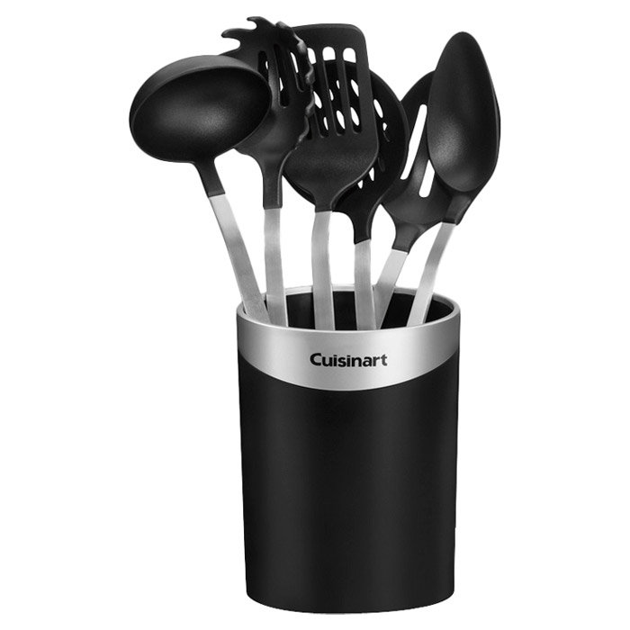 Cuisinart 7-Piece Black and Stainless Steel Cutlery Set