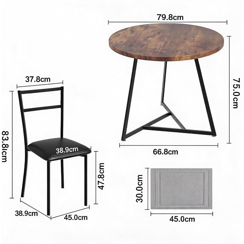 Dining Set, Retro color