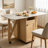 Foldable dining table