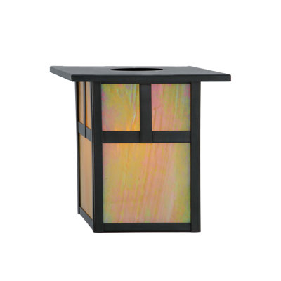 6.5'' H x 6.5'' W Glass Square Lamp Shade
