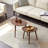 33.46"W Solid Oak Mid-Century Modern Coffee Nesting Table-Brown Oak-1512769391