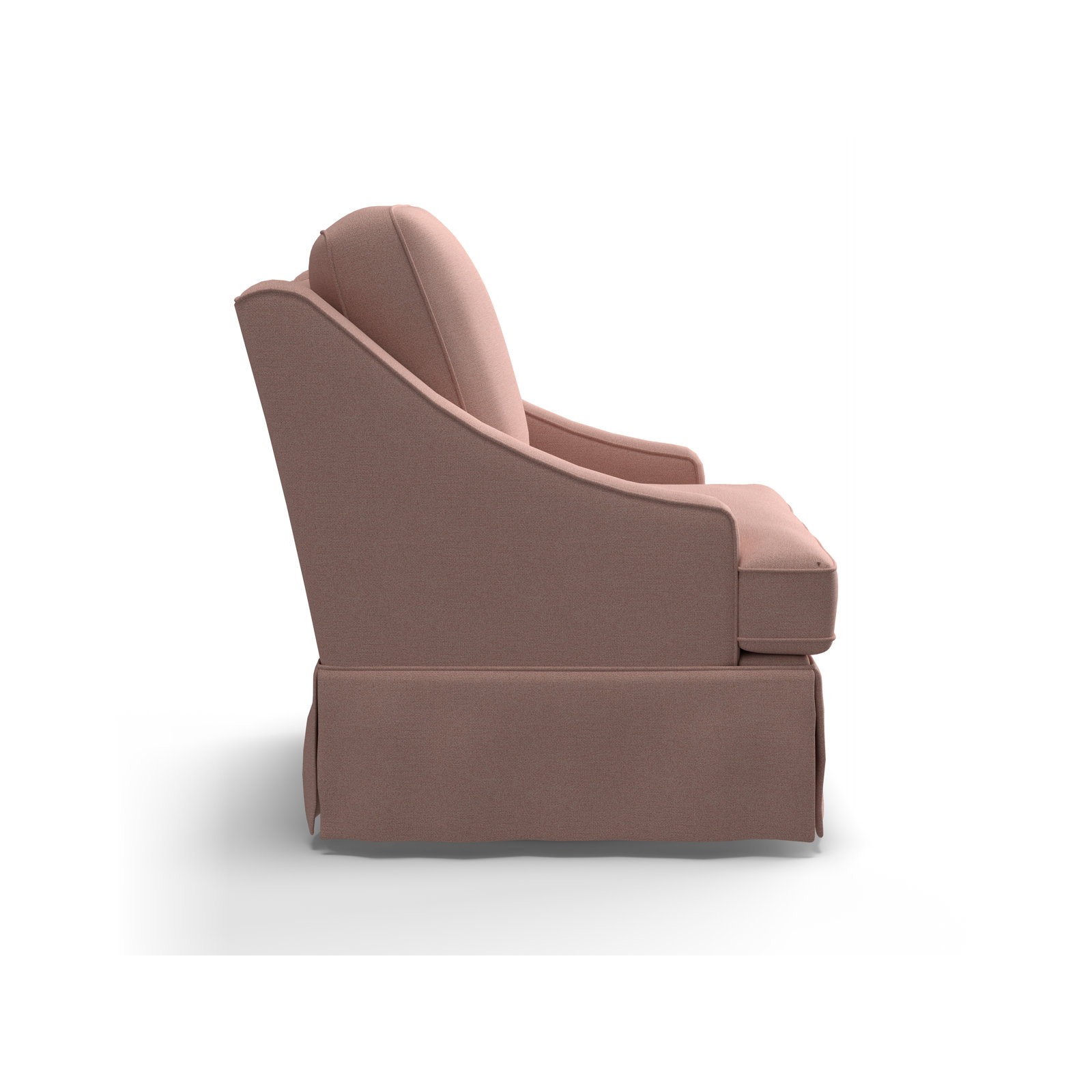 Allerton Upholstered Swivel Glider