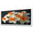 White Floater Framed
