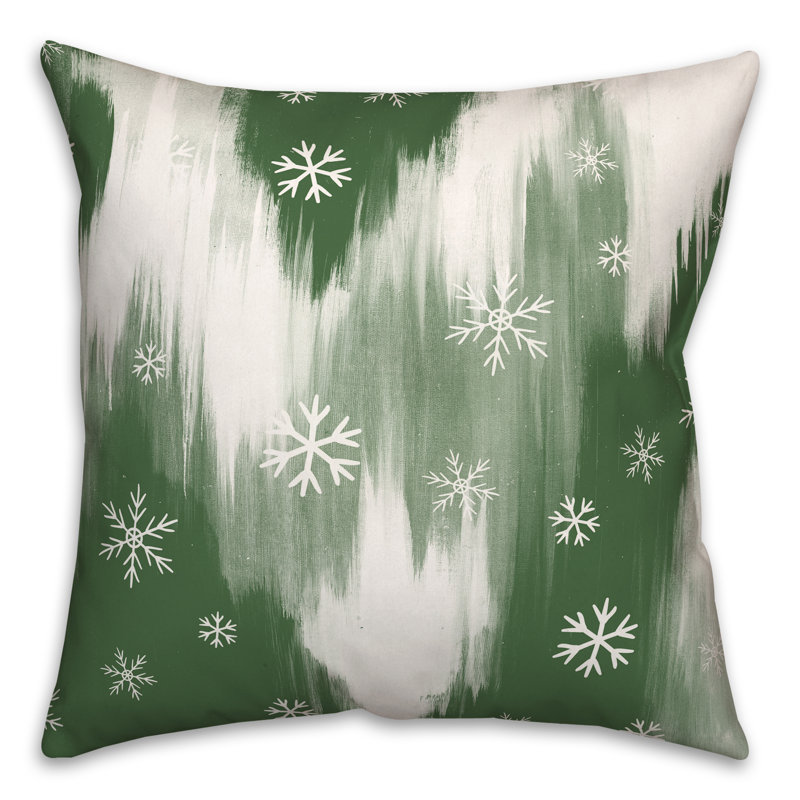 No Decorative Addition Throw Pillow, Dark Green