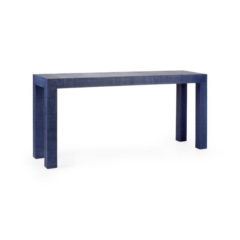 Console Sanibel, Laque bleue