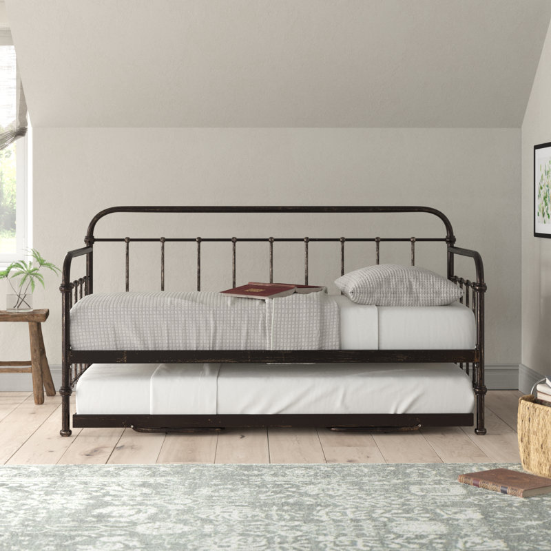 Ivan UK Single - DE 90 X 190 Cm with Trundle, Copper, Pocket1000-sin and 12.5cm matt
