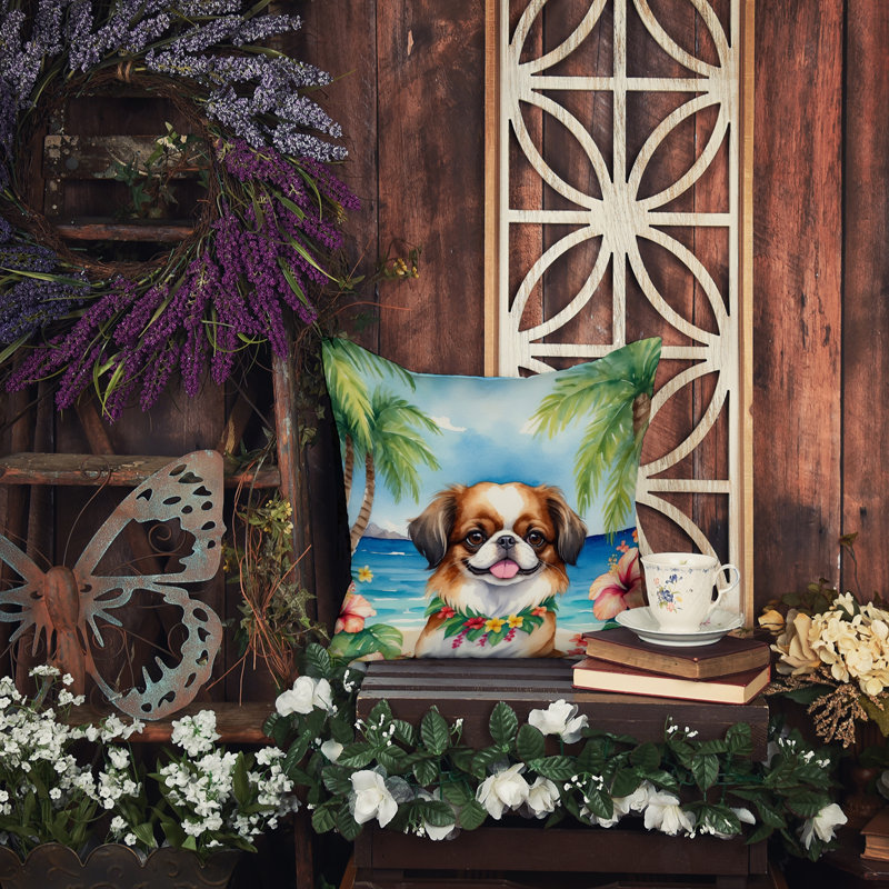 Coussin décoratif intérieur / extérieur Autre / Sans motif, H 14 po x l 14 po