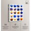 Impression sur toile Pansy Patch Grid III par Art Remedy-118850129-118850132