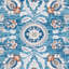 Tapis intérieur/extérieur bleu foncé/ivoire oriental Slesnick-314723711