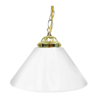 Gamya 1 - Light Gold Pool Table Lights Pendant