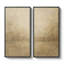 «Warm Neutral Misty Abstract for Office», ensemble de 2 reproductions d'art encadrées sur toile 60 po x 20 po x 2 pièces, 60 po x 30 po x 2 pièces-323386070-323386069