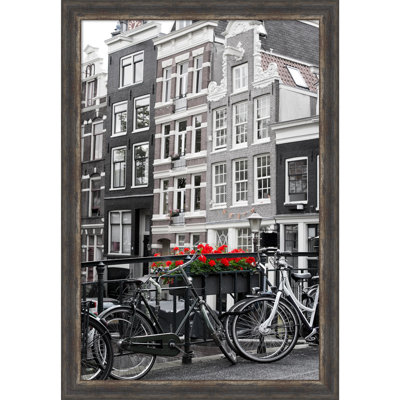 Taquia Brown Wood Picture Frame