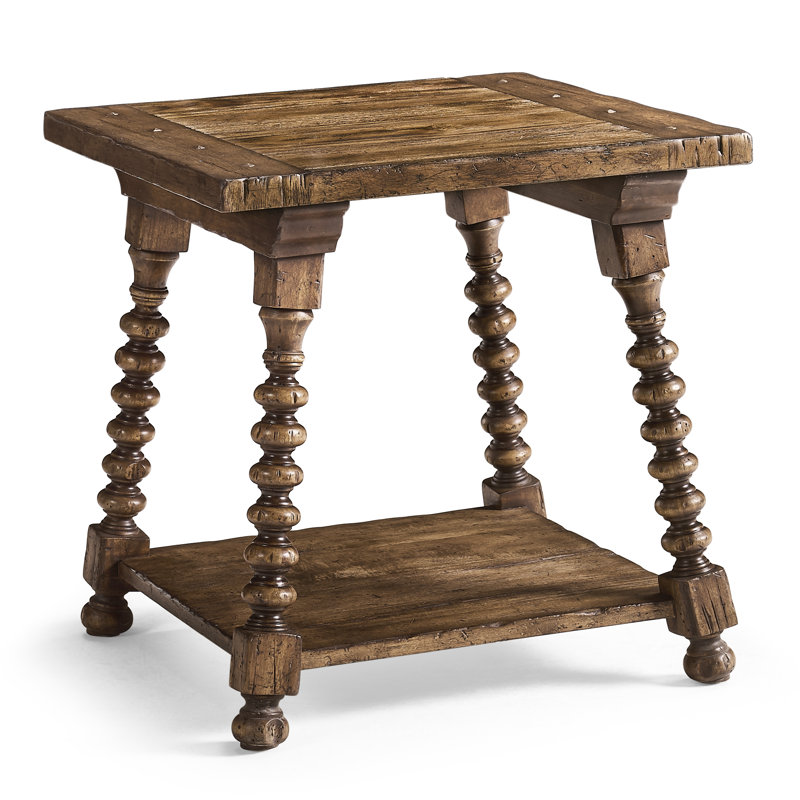 Tamarisk Solid Wood End Table