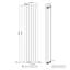 Shonnard Vertical Single Flat Panel Radiator-1033600286-1033453760