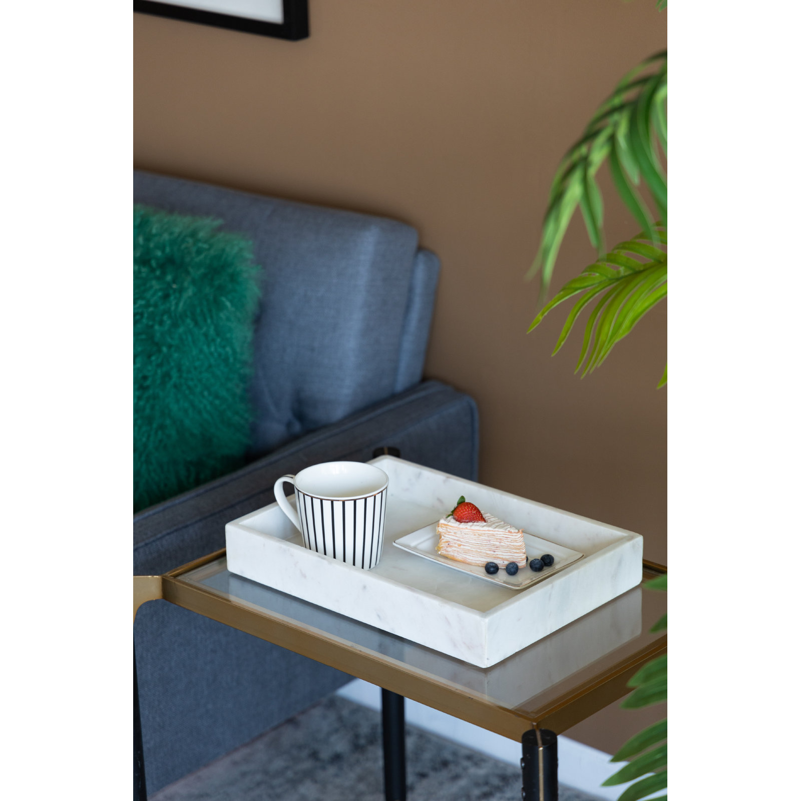 Genuine Marble Decorative Tray