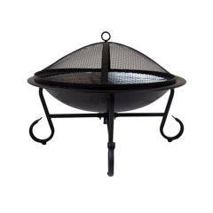 Grille de Barbecue Ronde en Métal - Diam. 61.5cm