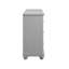 Commode 10 tiroirs grise