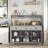 Shelli 47'' Sideboard with hutch and drawers