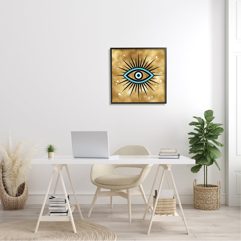 Bb-456, Giclée encadrée noir minuit, H 24 po x l 24 po x P 1,5 po