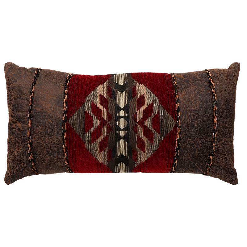 Woodet River Gallop Claret - Coussin décoratif - 14 x 26