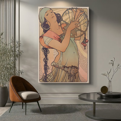 Salomé -Gallery Wrapped Canvas by Alphonse Mucha