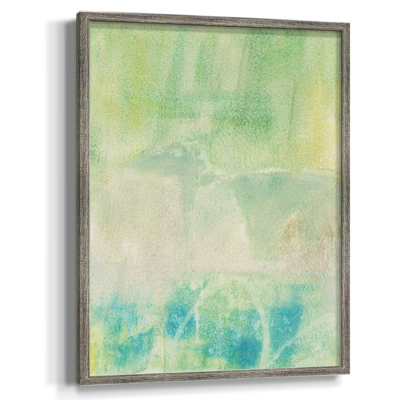 Serus I Framed Print - Solid Wood, 11" H x 9" W
