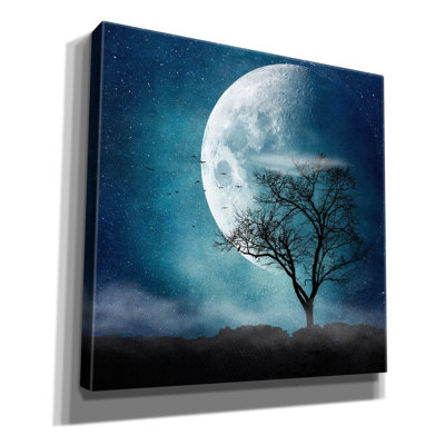 «Moon Blues» par Dirk Wustenhagen, art mural sur toile
