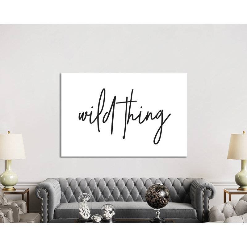 Wild Thing I by Honeymoon Hotel - Wrapped Canvas Print, 152.5 cm H x 101.5 cm W