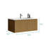 U088-Etna36w-306 Ensemble de meuble-lavabo rayé avec lavabo en céramique 36 po Etna 36 po Etna-115898657
