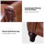 Fauteuil inclinable en cuir véritable l 32 po Andrena-2028051123