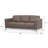 Kanaloa 83.5'' Genuine Leather Square Arm Sofa-360026399