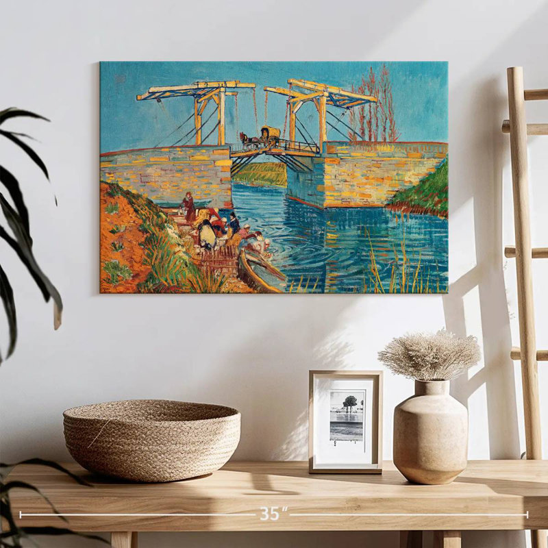 Lilie Bridge Of Arles, 16" H x 24" W