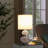 Crystal Inspired Retro Table Lamp