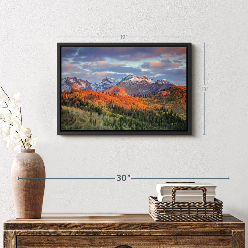 " Wasatch Mountain ", 19" H x 13" W