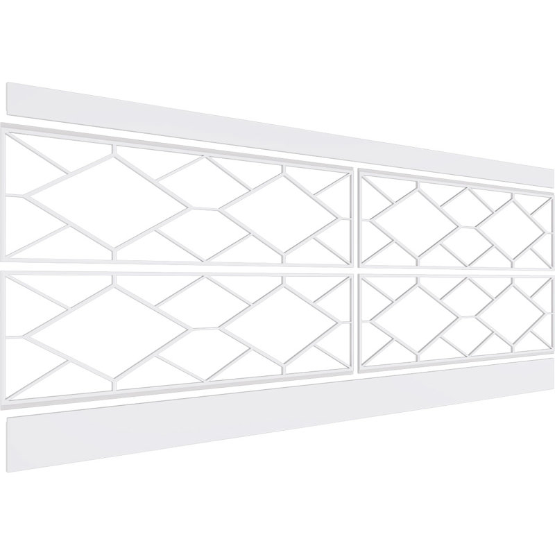 Ensemble de lambris en PVC Hudson, H 36 po x l 94,5 po x P 0,625 po