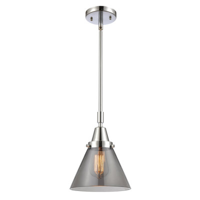 Luminaire suspendu conique 1 lumière Ashwath