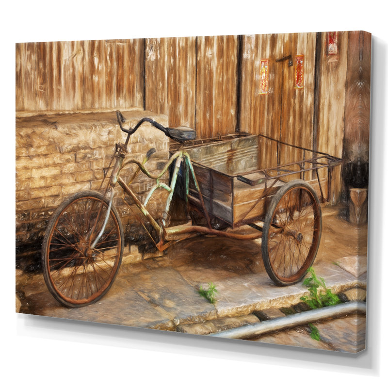 Art rétro sur toile rétro, H 34 po x l 44 po x P 1,5 po, Toile tendue
