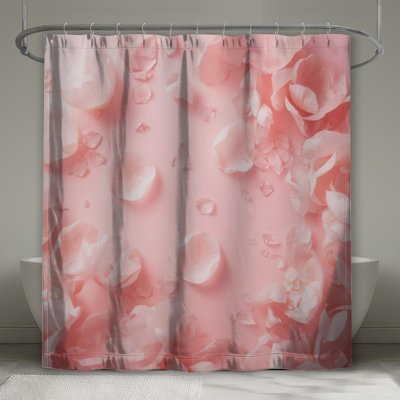 Rideaux de douche Pink Petals