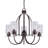 Henefer 5 - Light Dimmable Tiered Chandelier