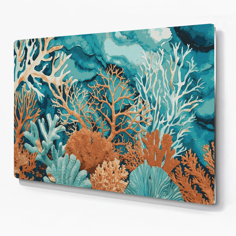 Art mural en métal hawaïen, H 11 po x l 14 po