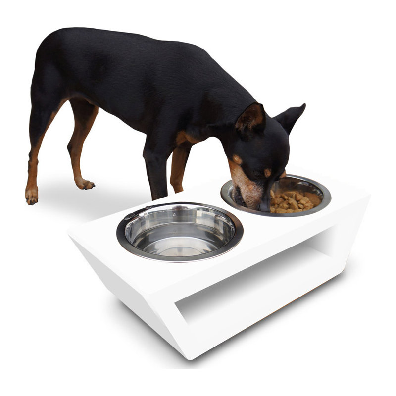 Gamelle pour animaux à double cuve torra, Compact