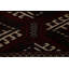 Tapis oriental géométrique Bokhara noué à la main 8 x 13