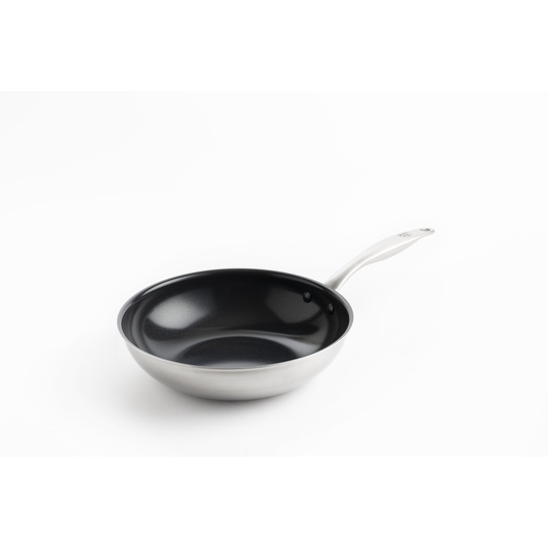 Greenchef Profile Plus Edelstahl Keramik Antihaft 28cm/3,6 Liter Wok