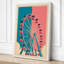 Carnival Wheel Retro - Wrapped Canvas-786373931-786373937