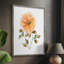 «Bright Botanical I», reproduction encadrée - bois massif 48376-812934555