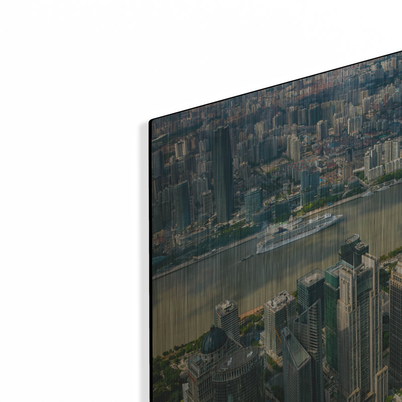 "Changhaï 2" par AKG, H 12 po x l 16 po