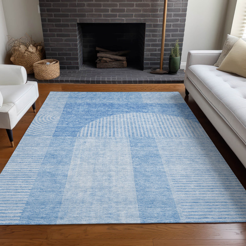 Tapis intérieur / extérieur Naadiya, Rectangle 8 pi x 10 pi